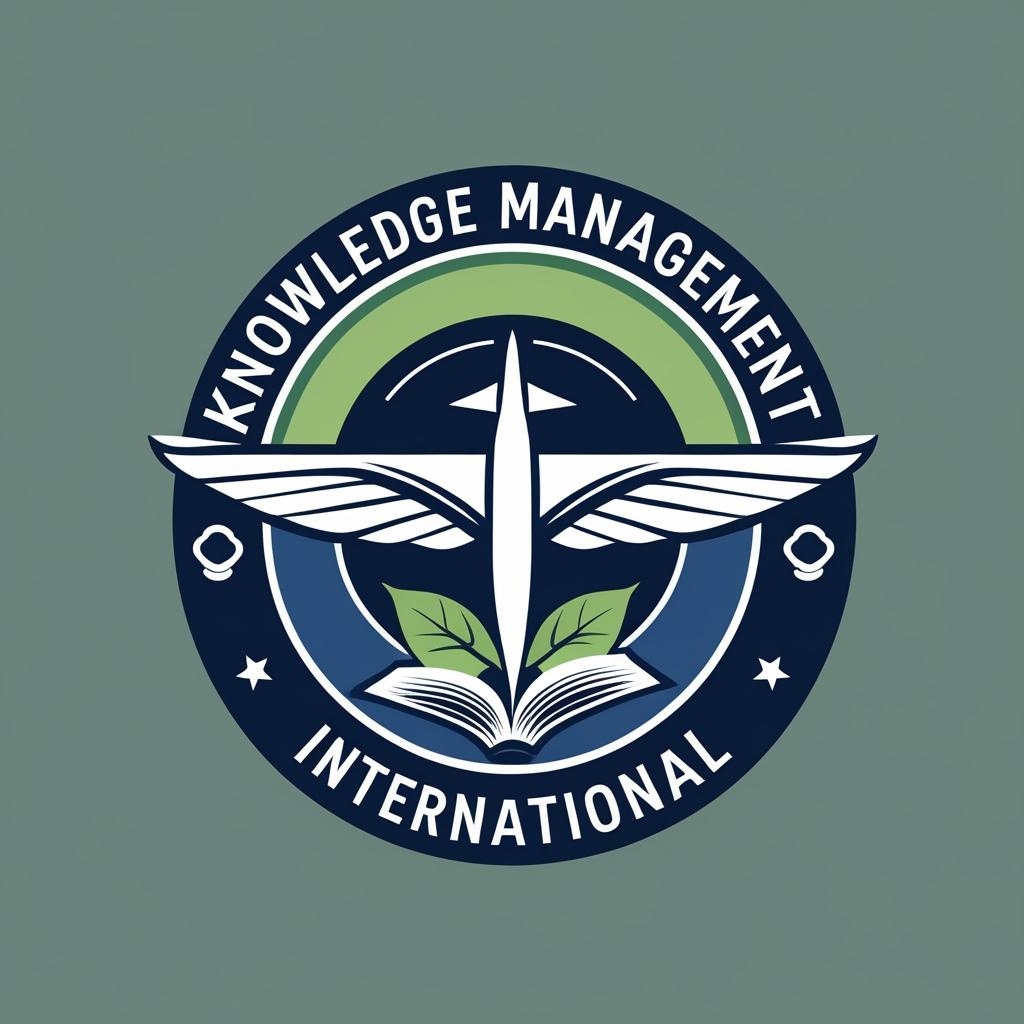 Knowledge Management International aviation and knowledge logo